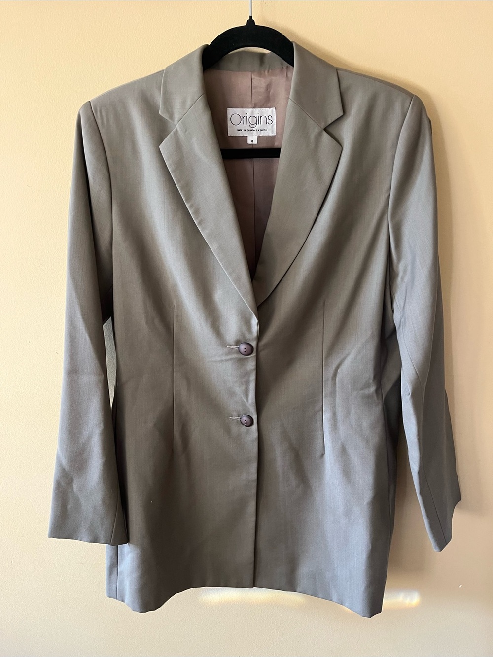 Vintage Women’s Two-Piece Suit made in Vancouver